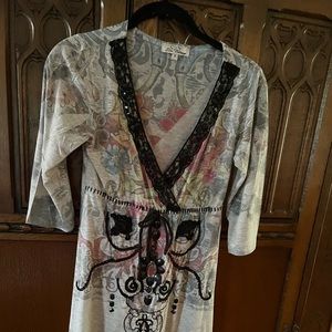 Spy Zone Exchange dress with sequins, Small